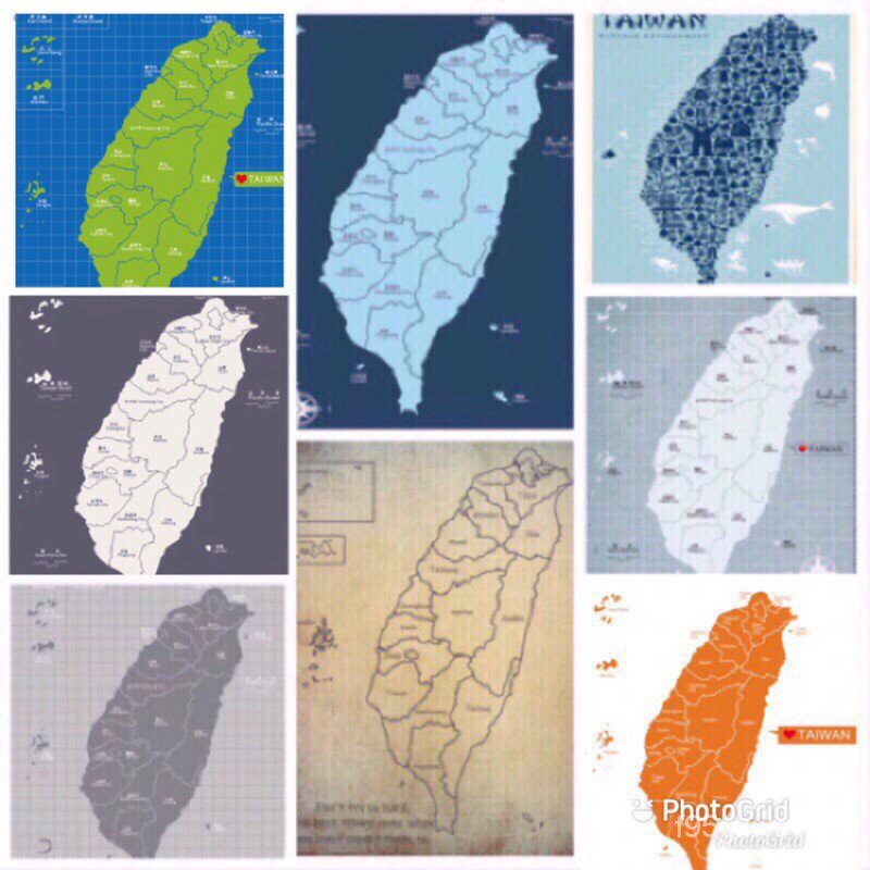 台灣地圖TAIWAN MAP-PTT/DCARD討論與高評價商品-2021年12月飛比價格