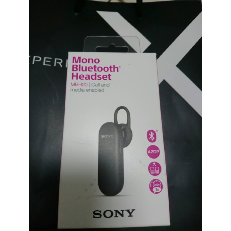 Sony藍芽耳機 MBH20