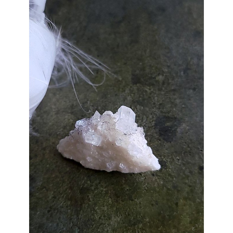 水晶花園－礦晶－湖北 方解石 白雲石 硫鐵礦