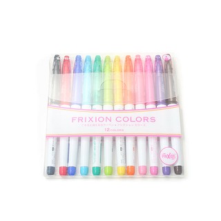 PILOT百樂 FriXion Colors 0.6魔擦樂樂筆(12色/組)可擦麥克筆 SFC-120M-12C