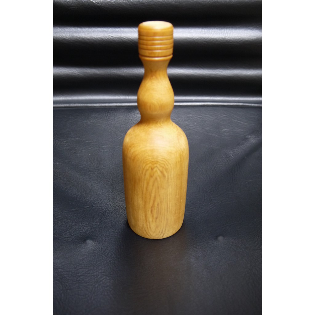 台灣黃檜瓶子造型擺件 (非檜木盒、龍柏、牛樟、樟木、紅檜、肖楠、崖柏) /材穩/味清香