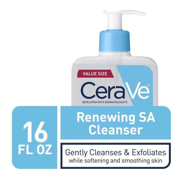 CeraVe SA cleanser洗面乳💧網紅醫師大推💧適用混合肌、深層清潔T字部位兩頰維持保濕感💧