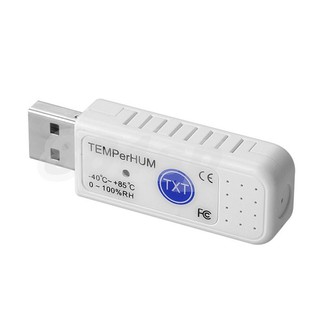 USB 溫濕度計 TXT 溫度計 濕度計 電腦溫度計 -40~+85°C email 監控 環境監測 TEMPerHUM