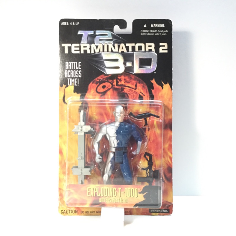 1997 Kenner 魔鬼終結者 T-1000 Terminator 老吊卡 美系老玩具