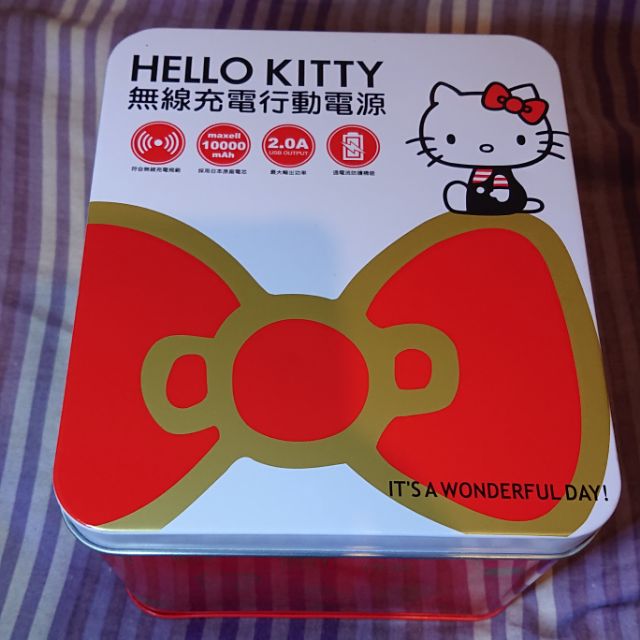 Hello kitty 無線充電行動電源
