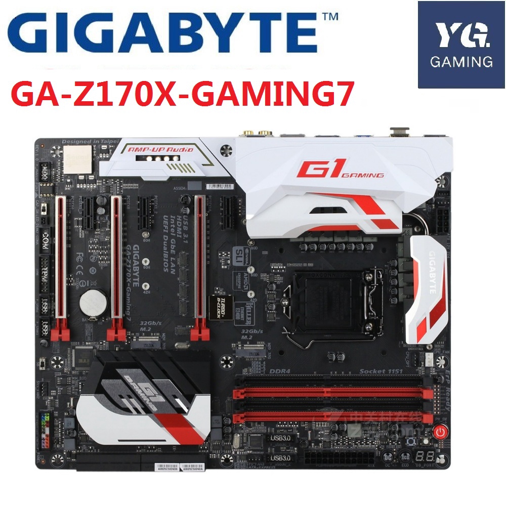 【高興】 Btc 主板 6 * PCIe gigabyte GA-Z170X-GAMING 7 DDR4 LGA 115