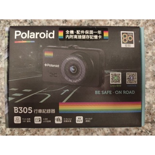 寶麗萊 Polaroid B305 行車紀錄器 120度廣角 F2.0大光圈 3吋LCD顯示器 送32G高速記憶卡