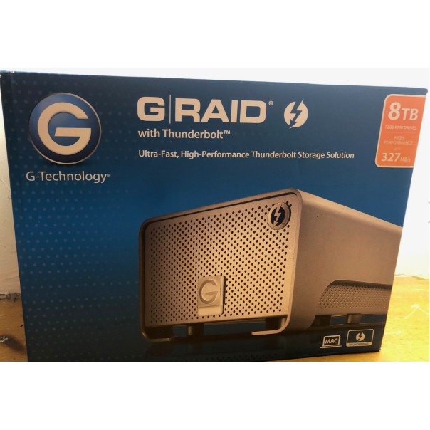G-RAID with Thunderbolt 8TB /G-TECHNOLOGY/專業影像剪輯專用外接硬碟