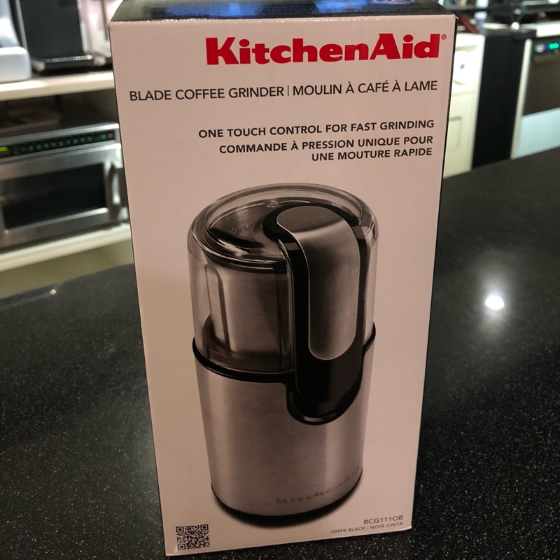 KitchenAid BCG111OB Blade Coffee Grinder 磨豆機器