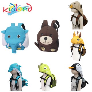 KIDLAND 動物造型/連帽兒童防走失後揹包 小丁婦幼