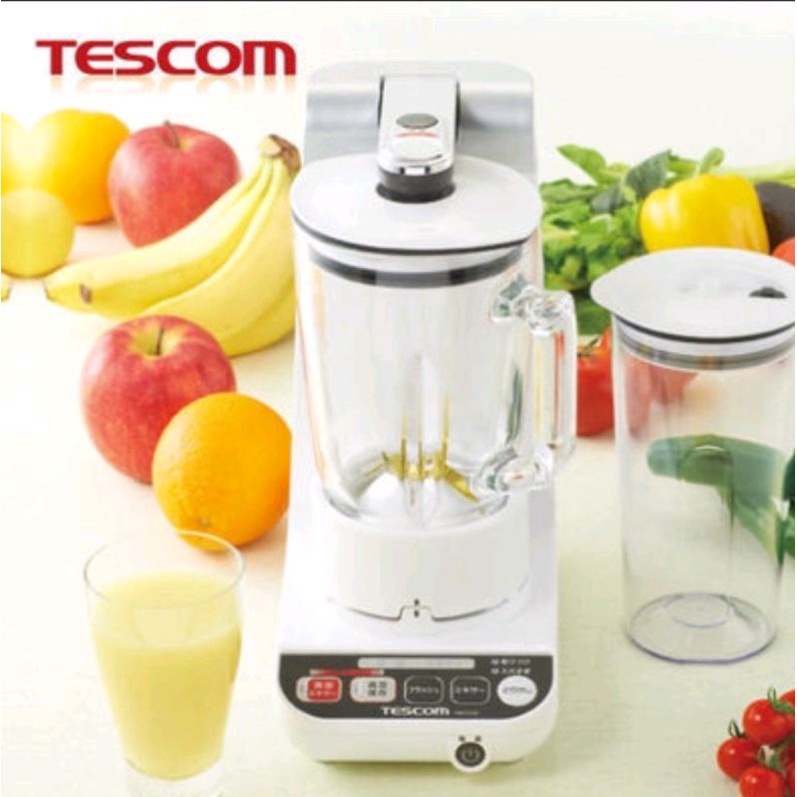（全新）日本TESCOM真空果汁機TMV1000TW 果汁機 蔬果機 養身果汁機  果菜機