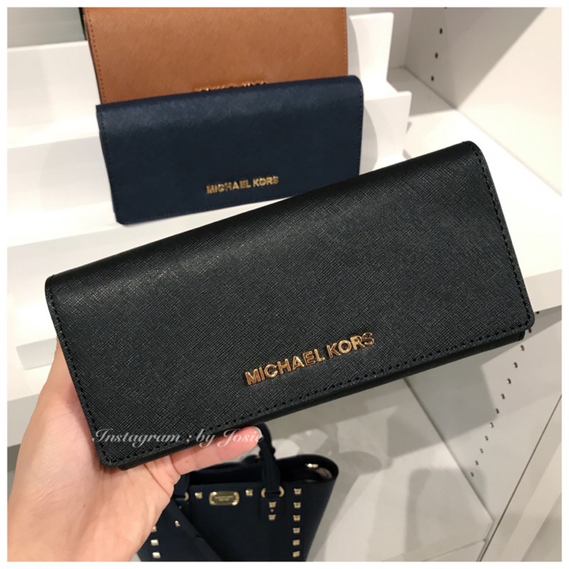 美國正品🇺🇸 Michael Kors MK 新品 專櫃款 字樣 信封 長夾