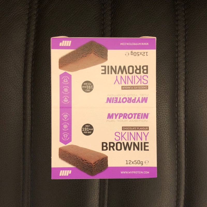 Myprotein skinny brownie 低熱量高蛋白布朗尼 巧克力味 12*50g