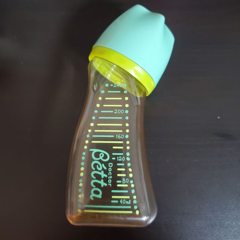 ✿*:･ﾟ二手9成新.*❁Doctor Betta 日本PPSU寬口防脹氣奶瓶 240ml