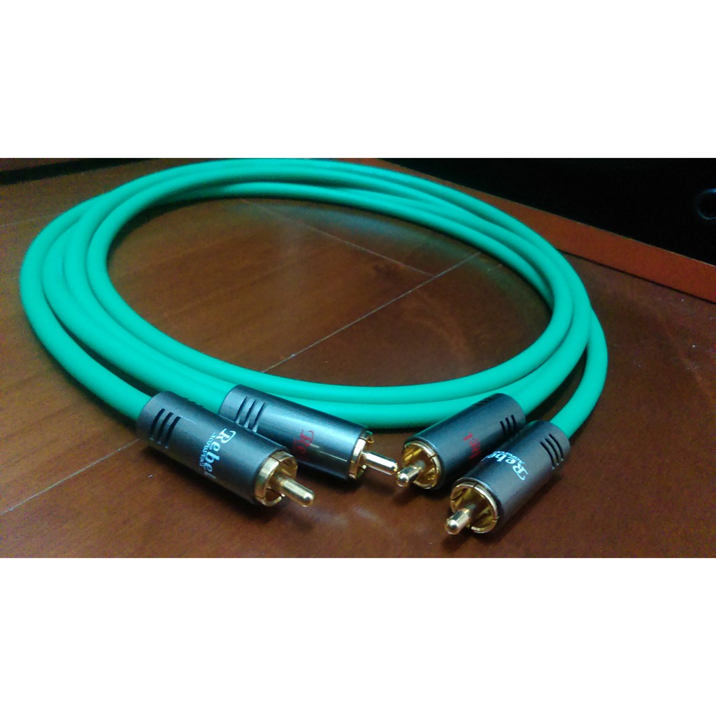 CANARE L-2T2S RCA 訊號線 鍍金RCA端子 一對 各 1M (公尺) 喇叭 音響 擴大機