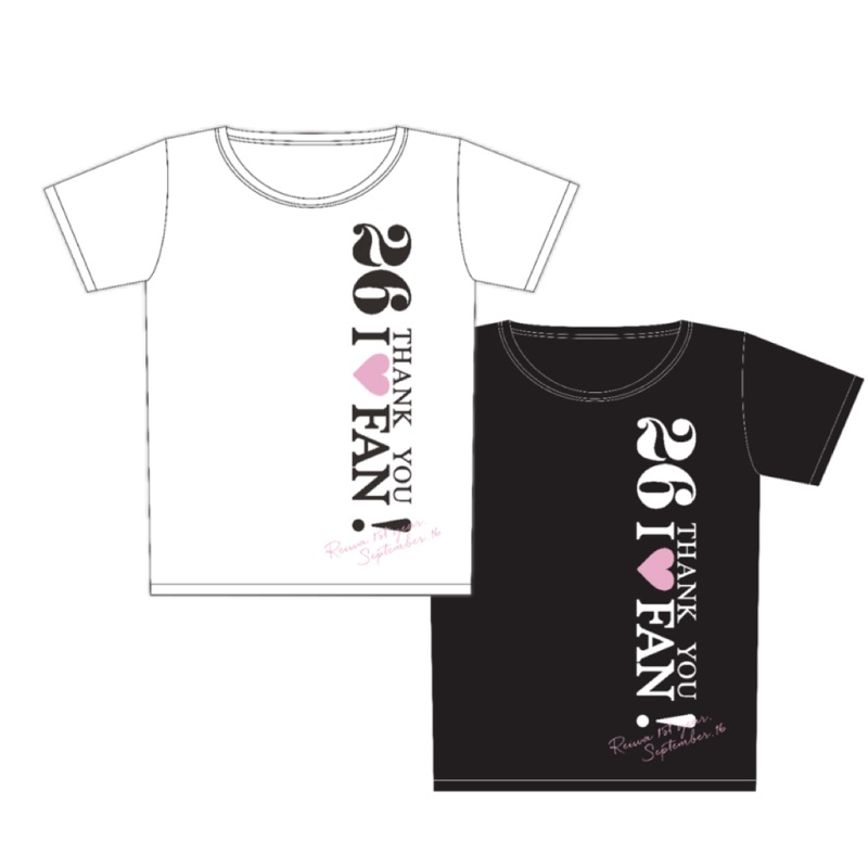 安室奈美惠 Amuro Namie 2019 We love Namie HANABI SHOW T-shirt 黑色