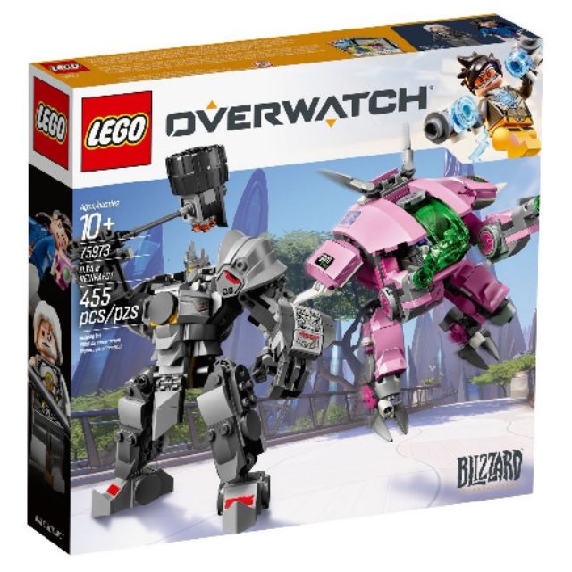 樂高 lego 75973 Overwatch 鬥陣特攻系列 D.Va 萊茵哈特 全新未開 現貨 lego75973