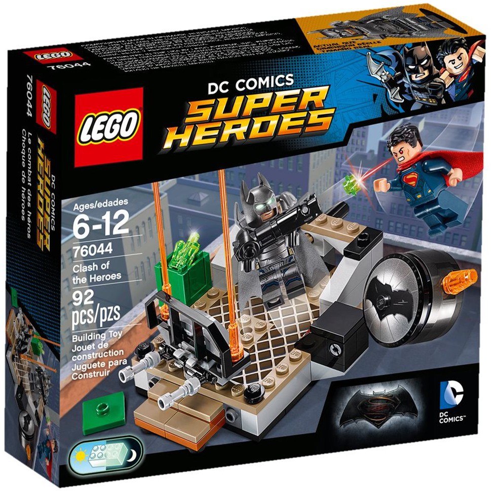 [正版] 樂高 LEGO 76044 超人 大戰 重裝 蝙蝠俠 (全新未拆品) Clash of the Heroes