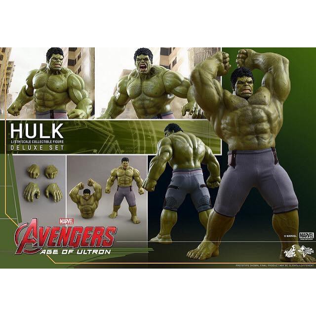 野獸國 Hot Toys – MMS287 –《 復仇者聯盟 》 浩克 豪華組 HULK 非 MMS186 MMS430