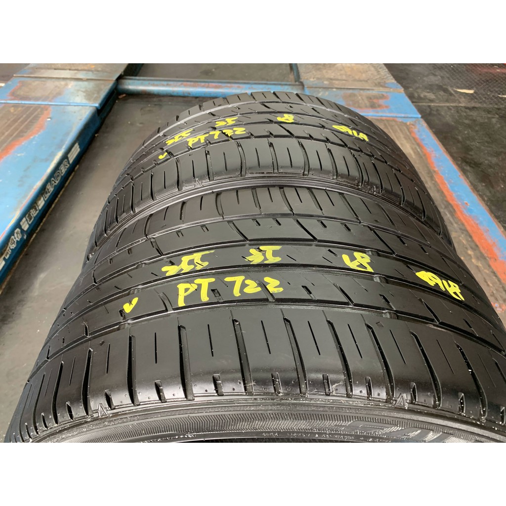 正順車業中古輪胎中古胎落地胎維修保養底盤型號255 35 18 飛隼pt722 兩條 蝦皮購物