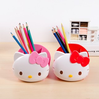 hello kitty創意時尚辦公筆筒 韓國辦公多功能收納盒