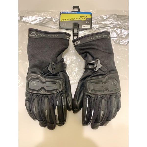 MACNA TERRA RTX GLOVES 防摔長手套 防水 黑（二手9.5成新）機車手套 ✨誠可議