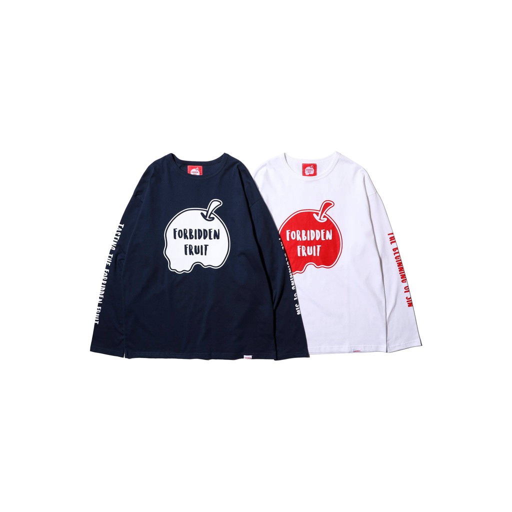 AES Forbidden Fruit Season 1 Outer Logo LS T-Shirt-NavyL號