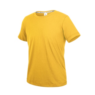 HODARLA ZERO DRY男機能排汗棉短袖T恤(台灣製 抗UV 反光 上衣 慢跑 黃