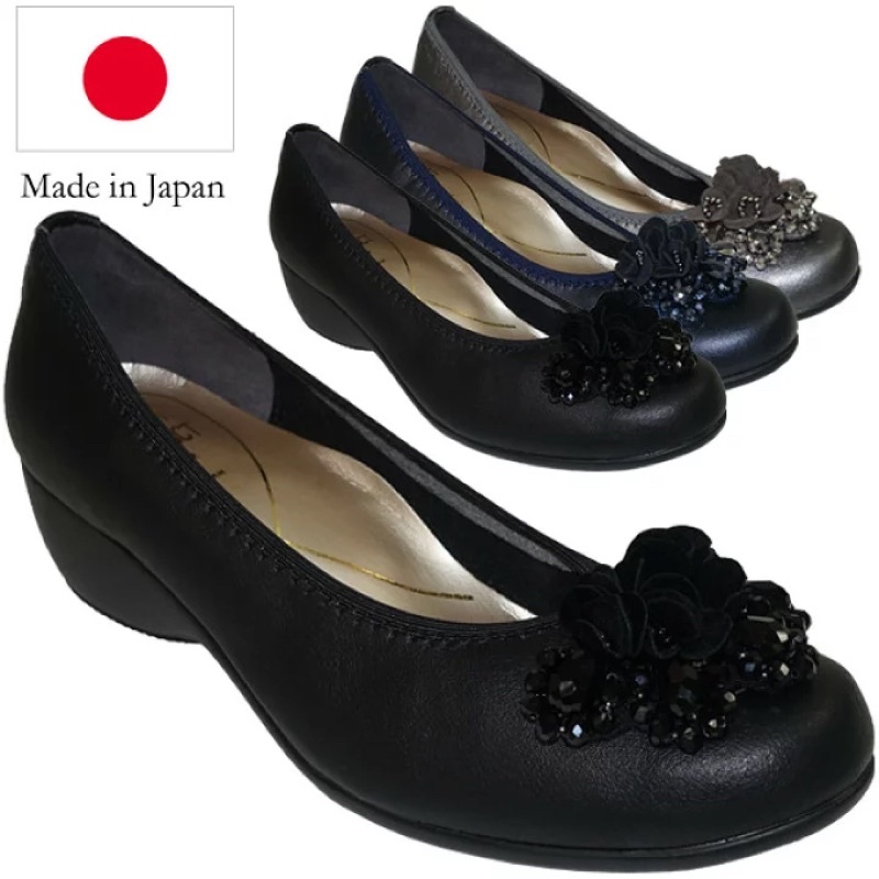 日本製 FIRST CONTACT防潑水厚底減壓 4cm 女鞋 現貨+預購