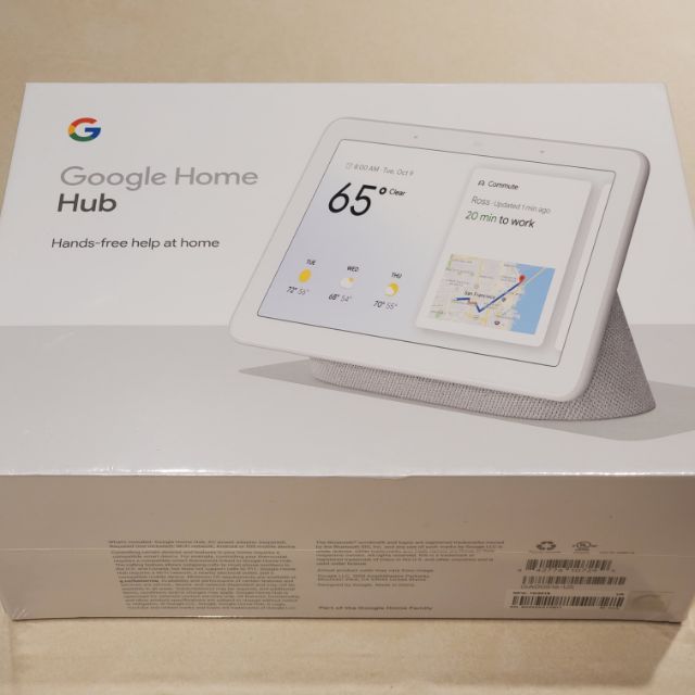 🔥 現貨 全新特價 僅有一組 最新款 Nest Hub 粉炭白 Google Home Hub 似 Nest Mini