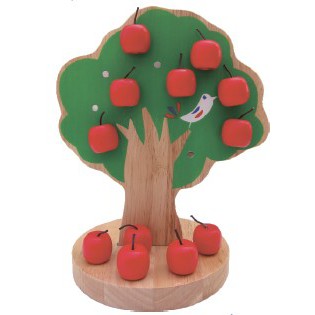 【磁性蘋果樹】兒童玩具、教具、幼稚園、托兒所 、數學、算數、家庭