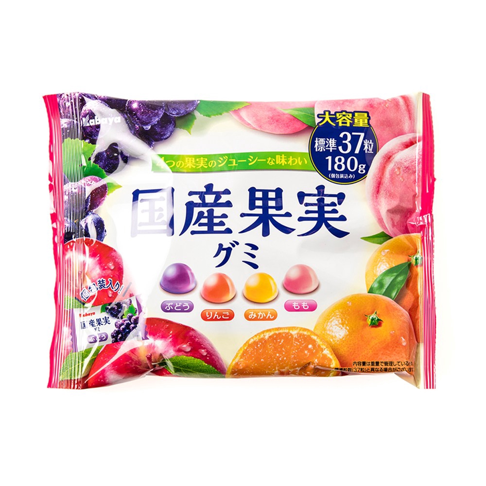 日本卡巴水果軟糖180g