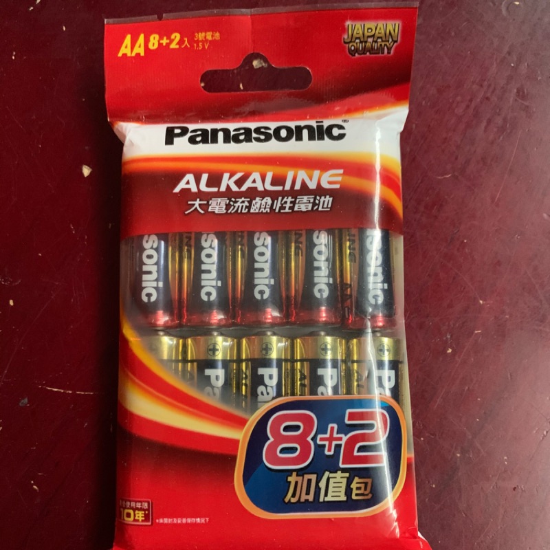 國際牌Panasonic 3號 AA ALKALINE 大電流鹼性電池