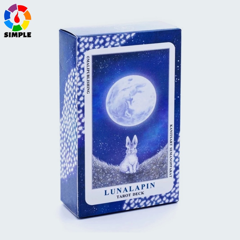 【桌遊志】Lunalapin Rabbit Tarot可愛兔子塔羅牌動物系列英文偉特紙牌