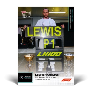 F1 TOPPS NOW Lewis Hamilton 小黑