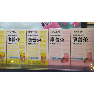 Teazen 康普茶 5g * 10入 水蜜桃 / 檸檬 乳酸菌
