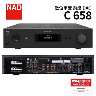 英國nad c658 數位串流播放機 bluos串流dac / 前級