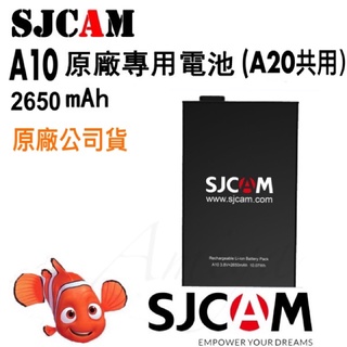 含稅 免運 現貨 台灣出貨 SJCAM 山狗 A10 原廠電池 A10 A20 電池 原廠公司貨