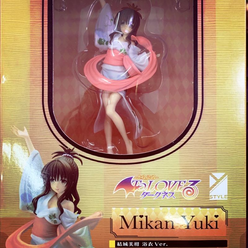 [備份盒] 中盒 美女 公仔 結城美柑 浴衣 To Love 出包王女 Mikan Yuki