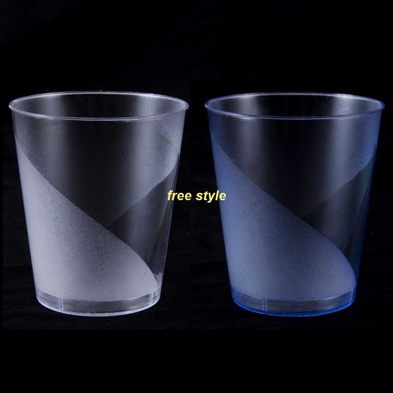 開心購🔥#一次性杯子 #航空杯 杯子一次性硬塑膠210ml 加厚航空杯硬質透明飲料太空杯磨砂食品級