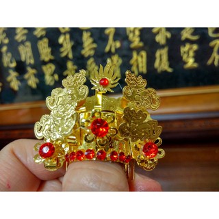 【靜福緣】精品合金製『迷你文帝帽』2寸圍神帽三山國王保生大帝神農大帝李府朱府王爺延平郡主灶君廣澤尊王郭聖王張何蘇薛千歲
