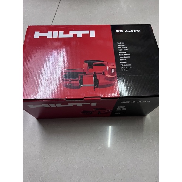 全新外匯HILTI SB 4-A-22 充電式帶鋸機 充電式 22v 喜利得 SB 4-A-22 充電式帶鋸機 22v