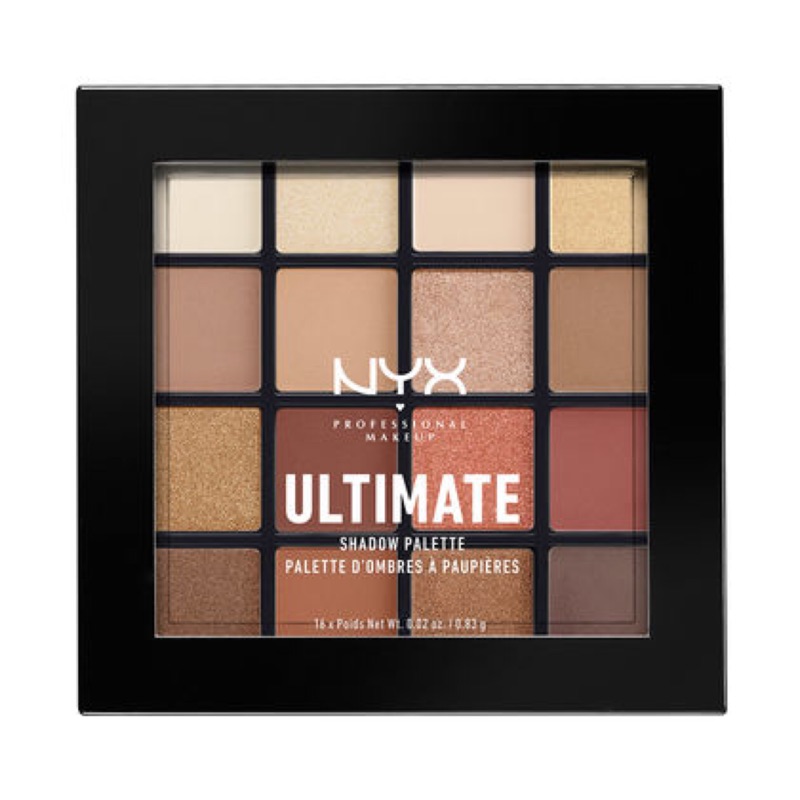 🇺🇸NYX nyx 16色眼影盤 Warm Neutrals Ultimate Shadow Palette