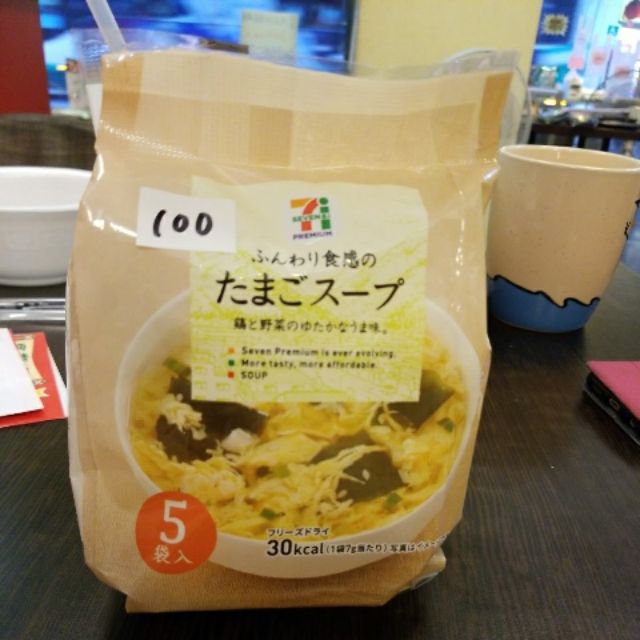 日本7-11蛋花湯$110/袋/5小包
