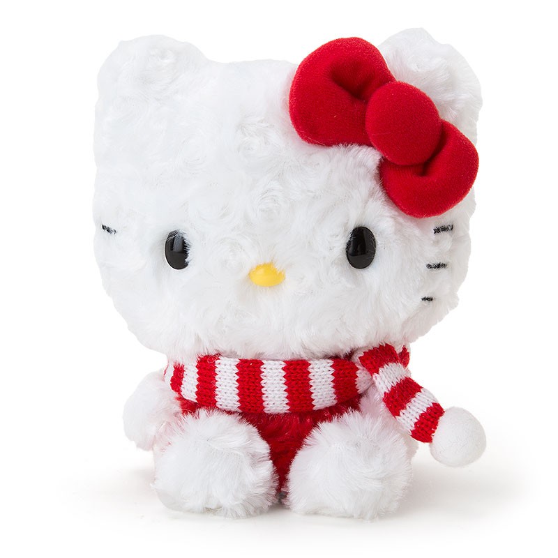 三麗鷗 Sanrio Hello Kitty 冬季限定 凱蒂貓 學聲 布偶