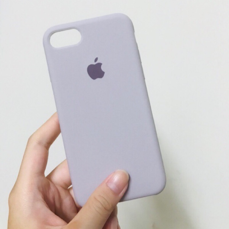 Iphone 7 8矽膠殼 薰衣草紫 全新僅拆封 蝦皮購物