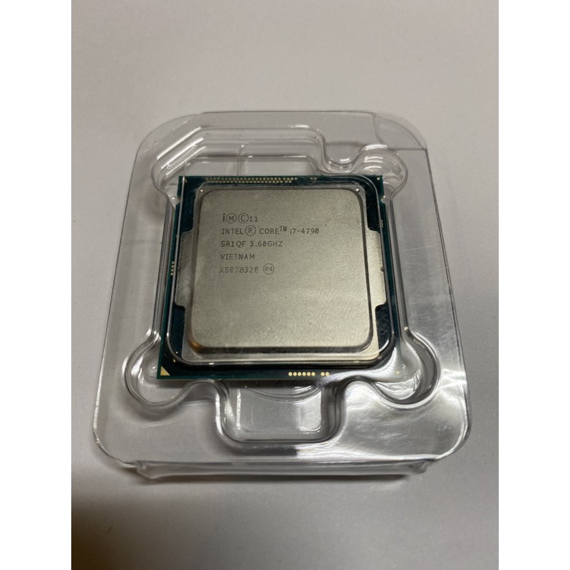 英特爾intel core i7 4790 1150腳位 附散熱膏 保固14天