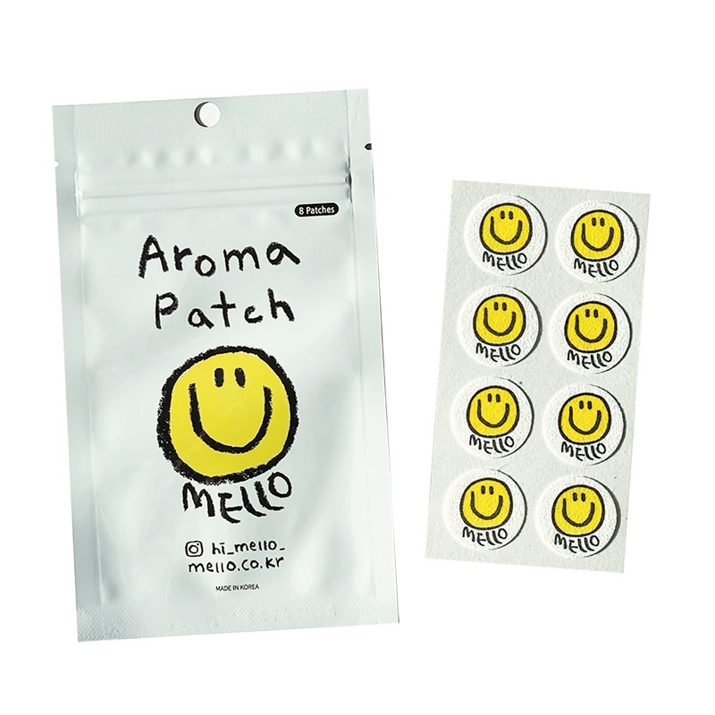 BH韓國代購♣️預購 MELLO _ Aroma Patch 微笑 笑臉 韓國 口罩貼 安全檢驗合格🇰🇷🇰🇷