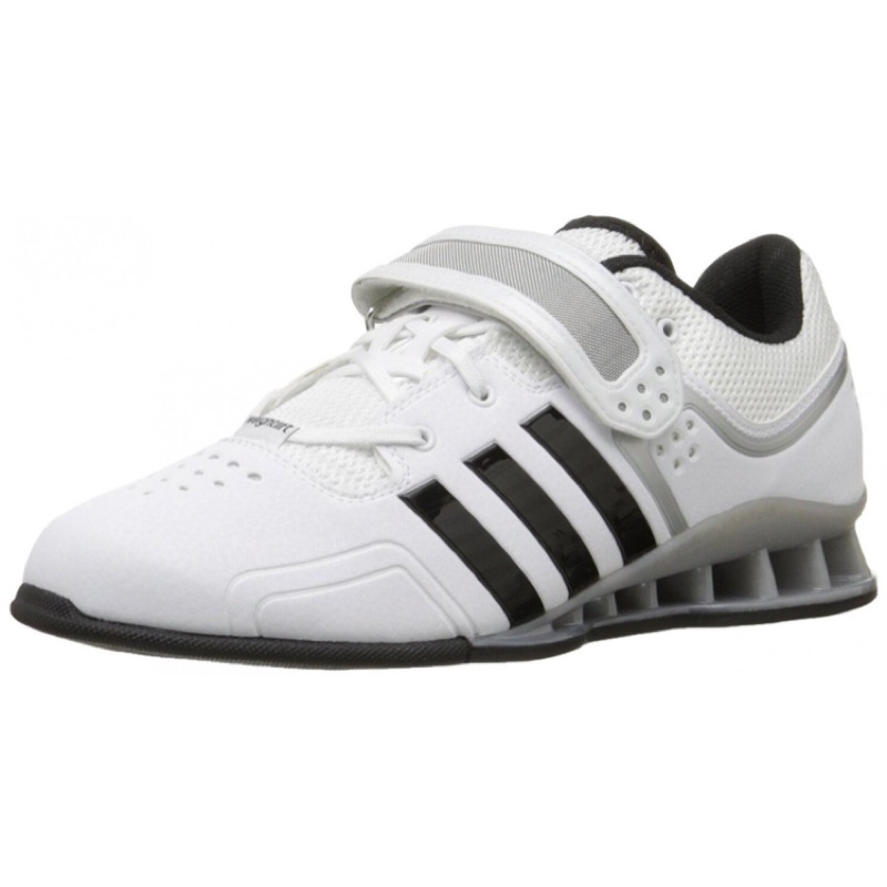 Adidas AdiPower 高階級 舉重鞋 訓練鞋 深蹲 白色 US7 健力 25