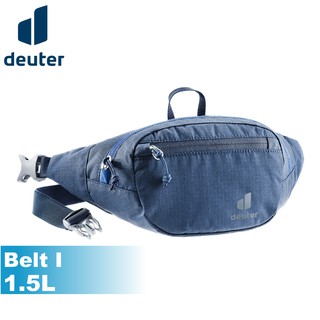 【Deuter 德國 Belt I 1.5L 腰包《深藍》】3900121/隨身腰包/臀包/輕量/貼身/安全//悠遊山水